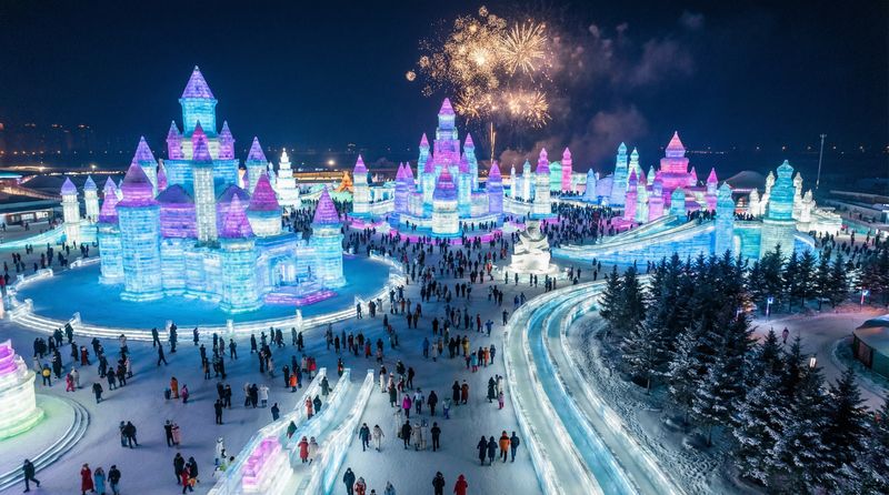 91小视频哈尔滨冰雪大世界视频